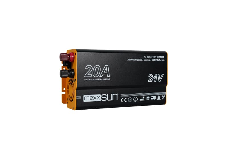 Mexxsun 24 V 20 A AC-DC Akü Şarj Cihazı