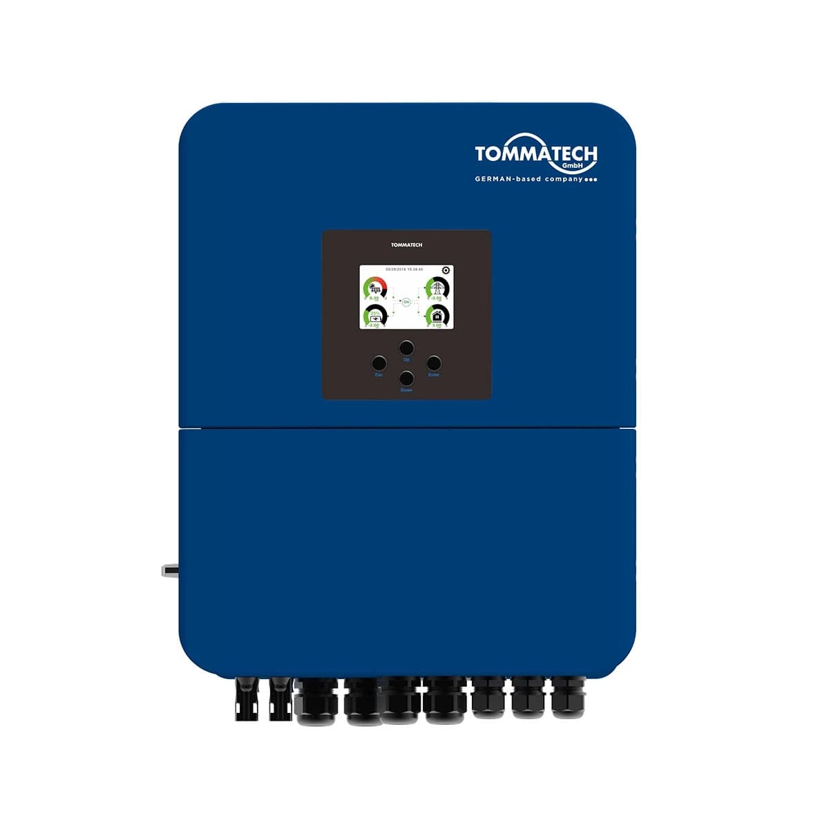 TommaTech Uno Hybrid N 6 kW 48 V Tek Faz Hibrit İnverter